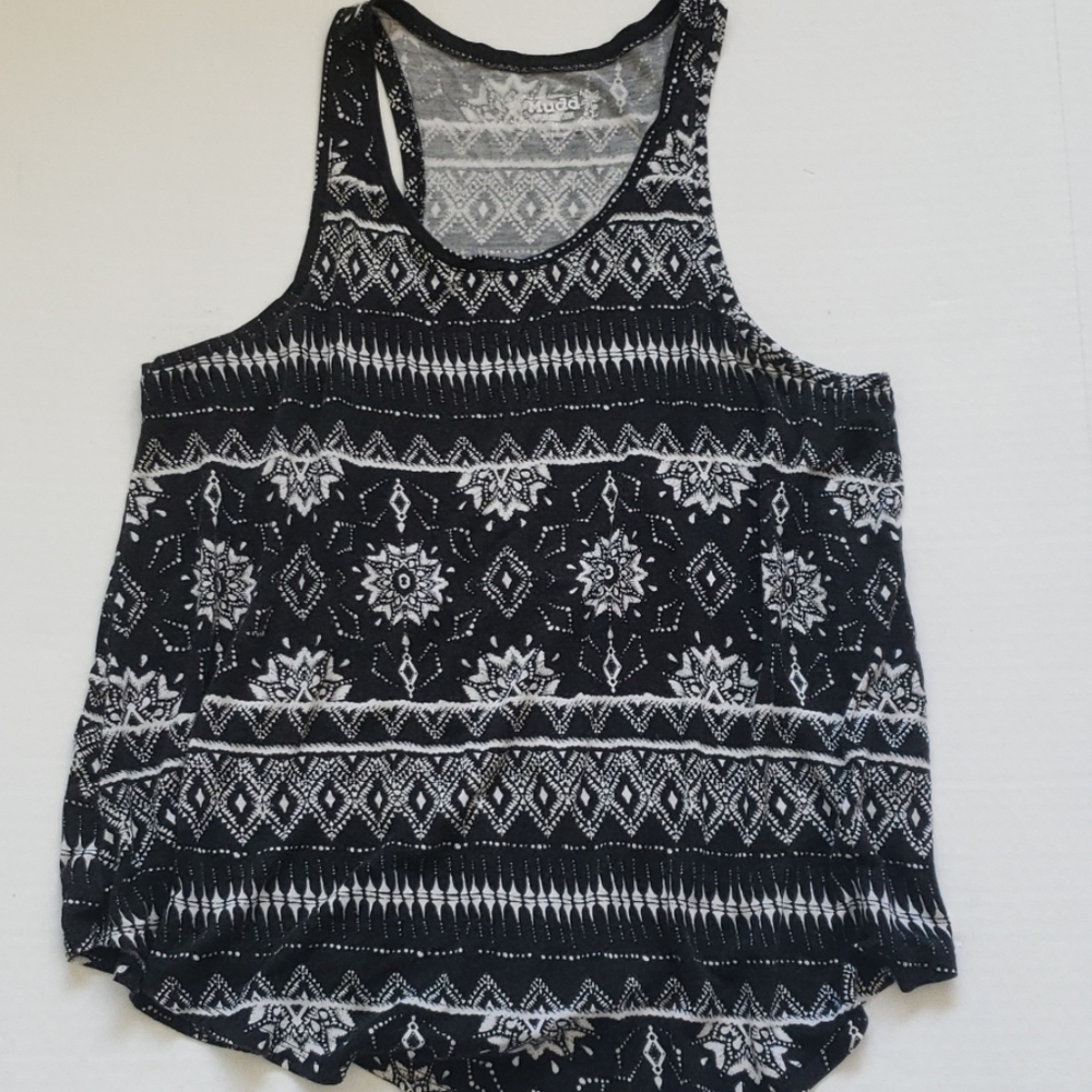 🌻Mudd Weekend Tank Hipster pattern